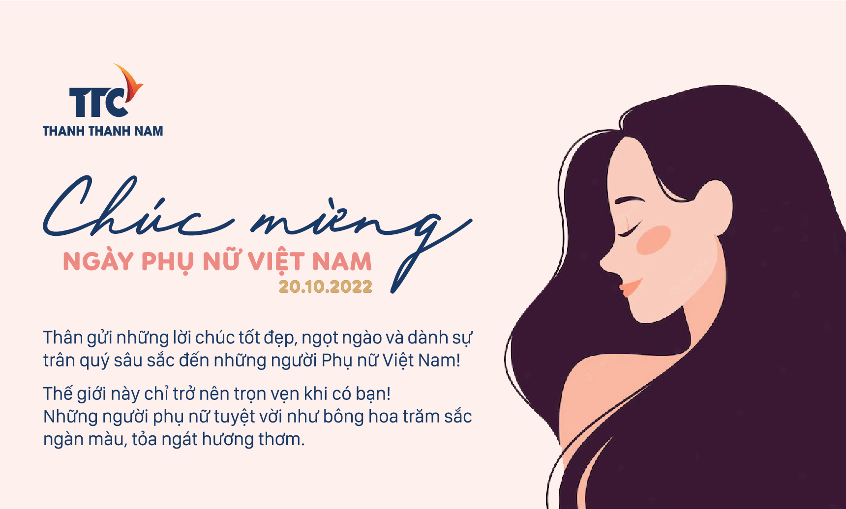 Chúc mừng ngày Phụ nữ Việt Nam - 20.10.2022