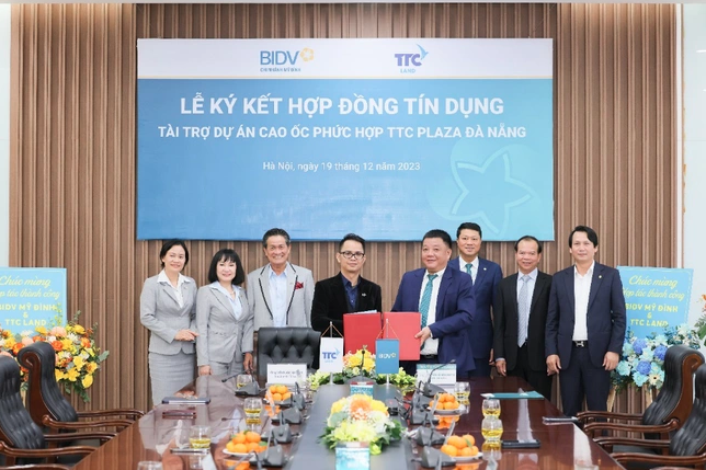 Ngân hàng BIDV và TTC Land hợp tác tài trợ dự án TTC Plaza Đà Nẵng